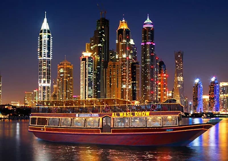 Arrival & Marina Dhow Cruise